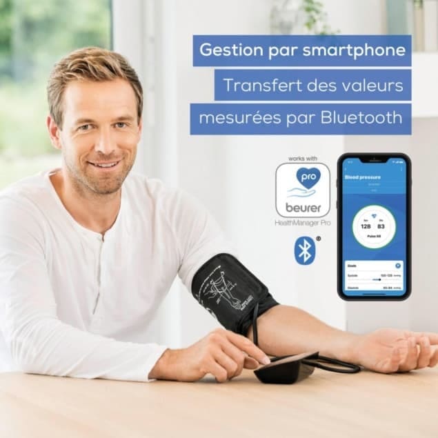 Beurer BM54 options bluetooth