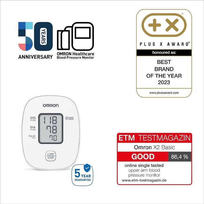 Omron M2 Basic options
