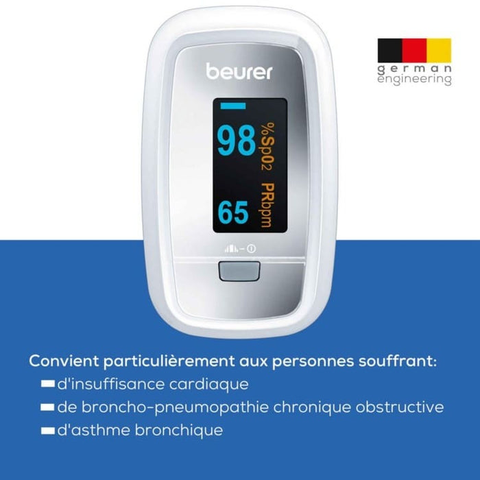 oxymetre beurer po 30 quel profil