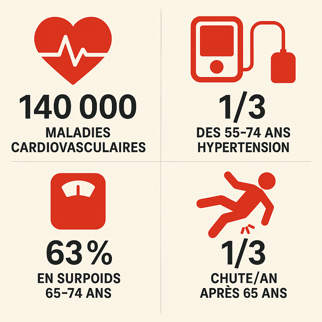 statistiques maladies seniors