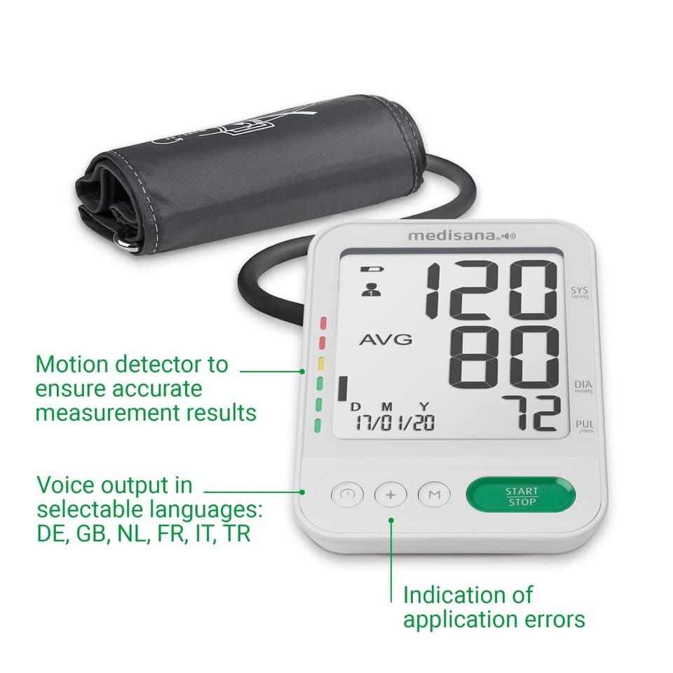 medisana bu 586 avantages