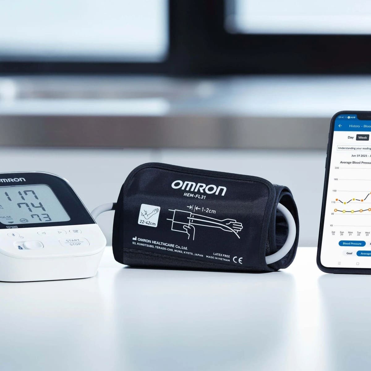 Omron M4 fonctions