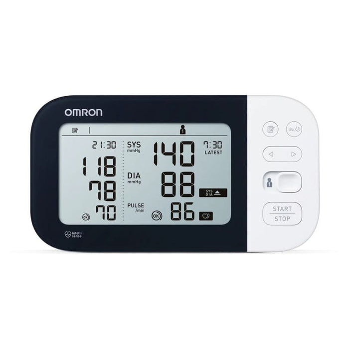 omron m7 intelli it de face