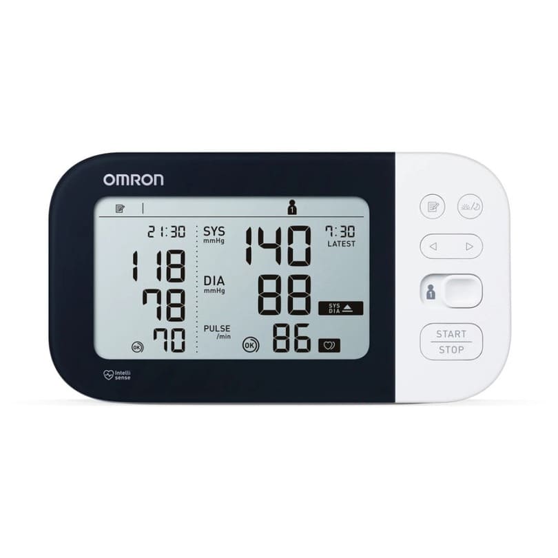 omron m7 intelli it de face