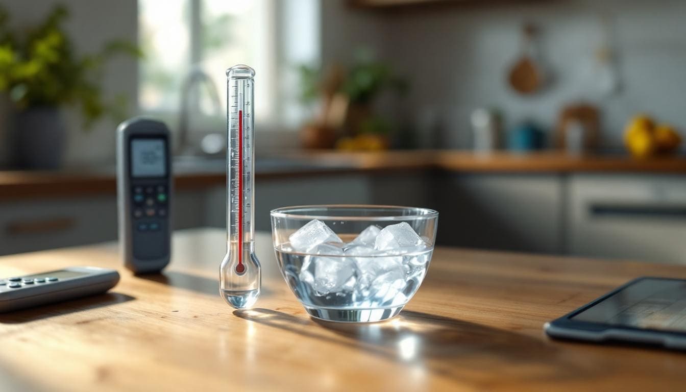 étalonner un thermomètre