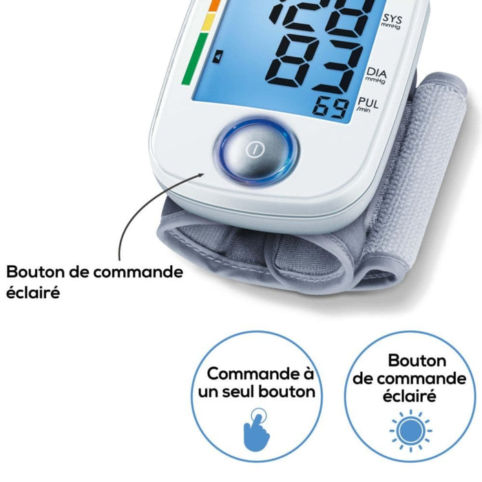 Beurer BC44 les boutons