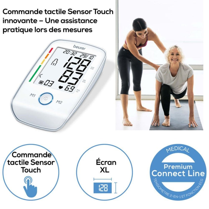 Beurer BM45 - commande sensor touch