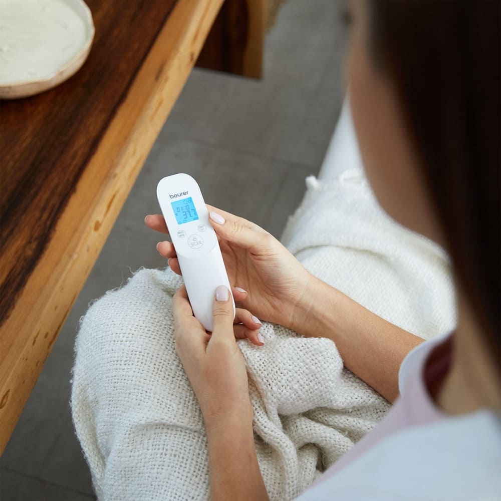 Thermomètre Beurer FT85 lecture de résultats