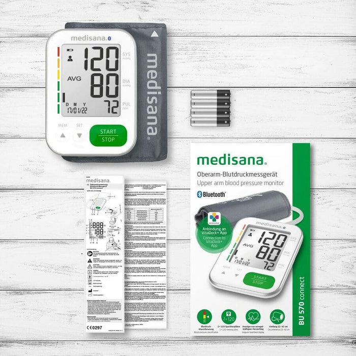 medisana bu 570 connect contenu de la boite