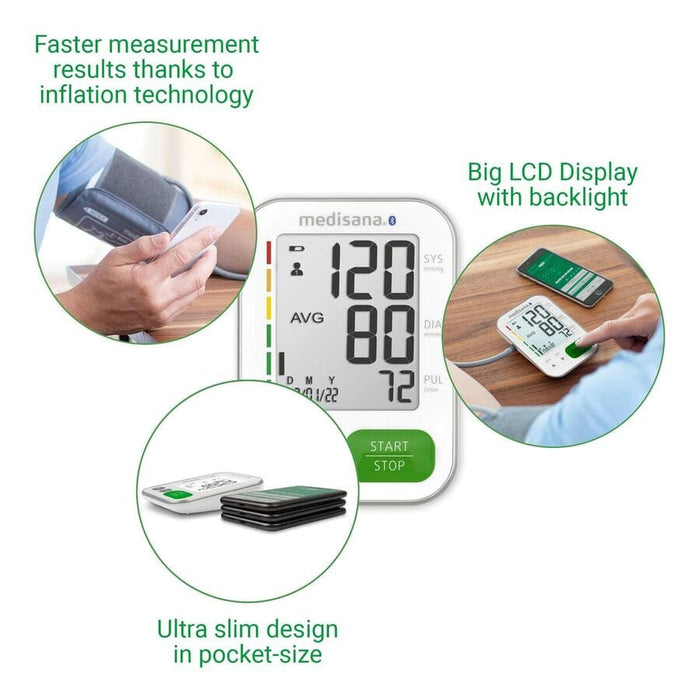 medisana bu 570 connect fonctionnalités