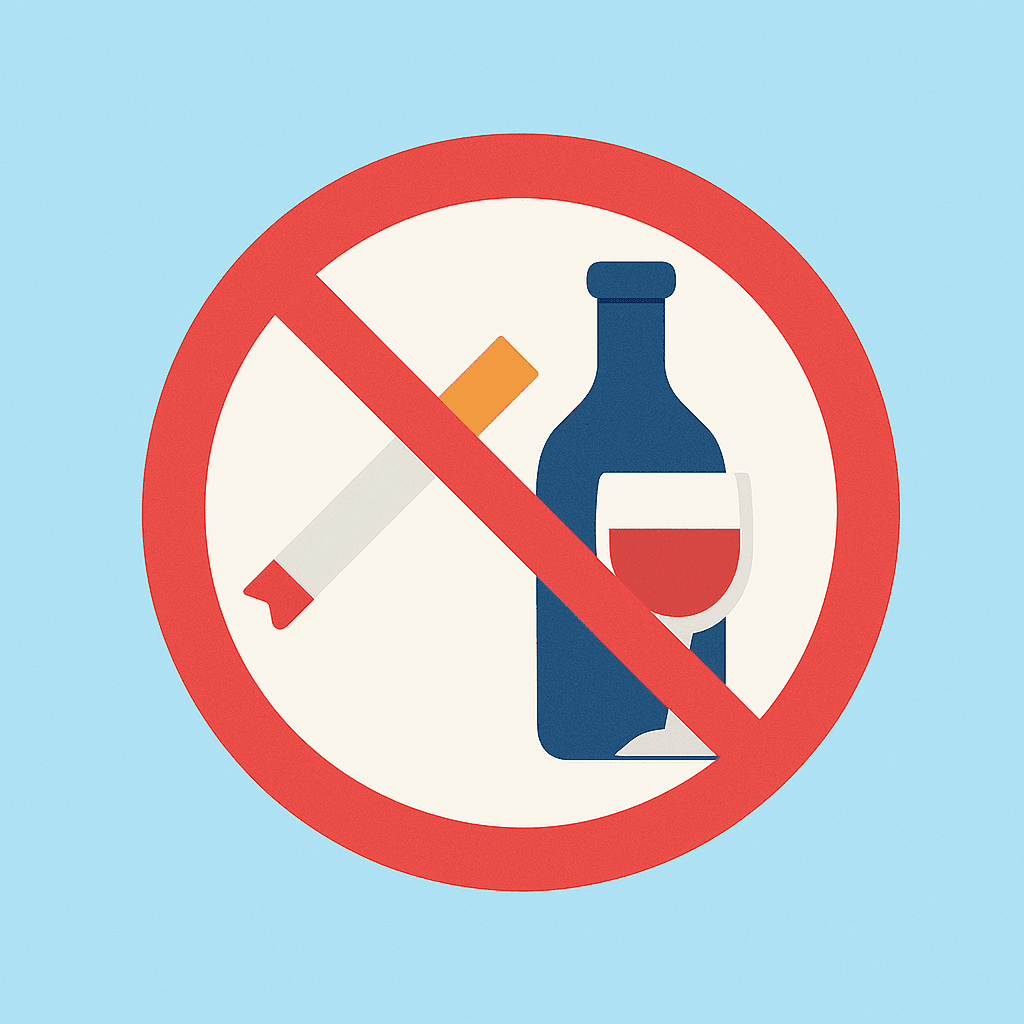 Image limiter, voire arrêter, l'alcool et le tabac