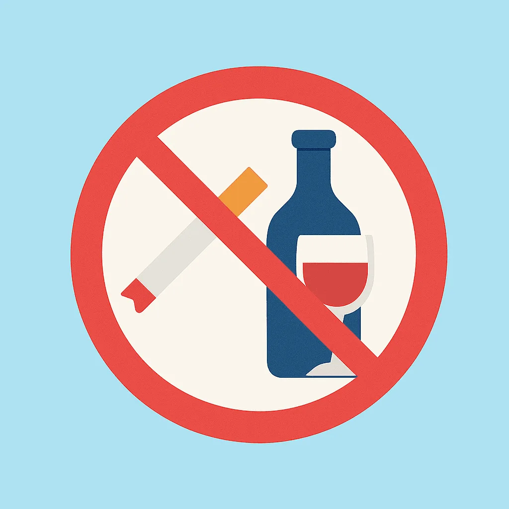 Image limiter, voire arrêter, l'alcool et le tabac