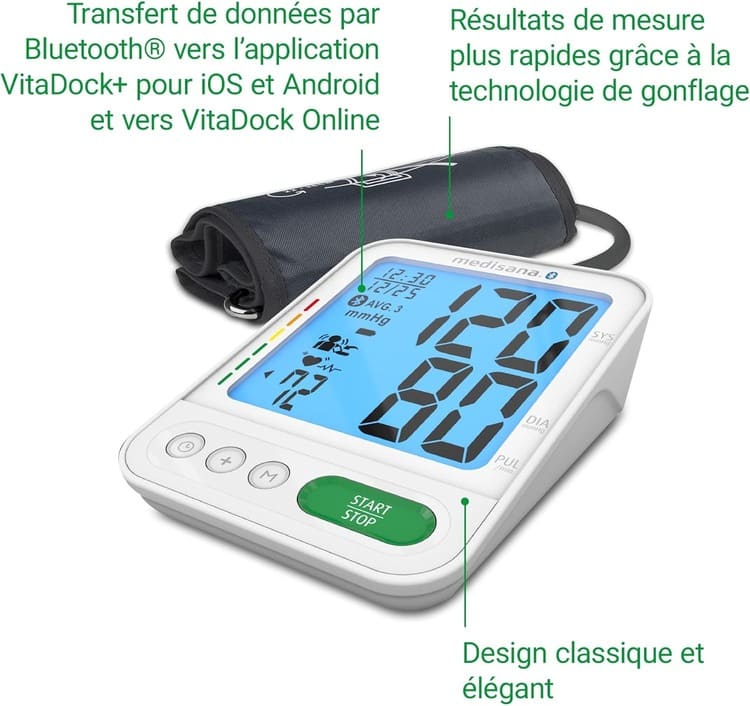 Un brassard XXL et un gonflage tout doux