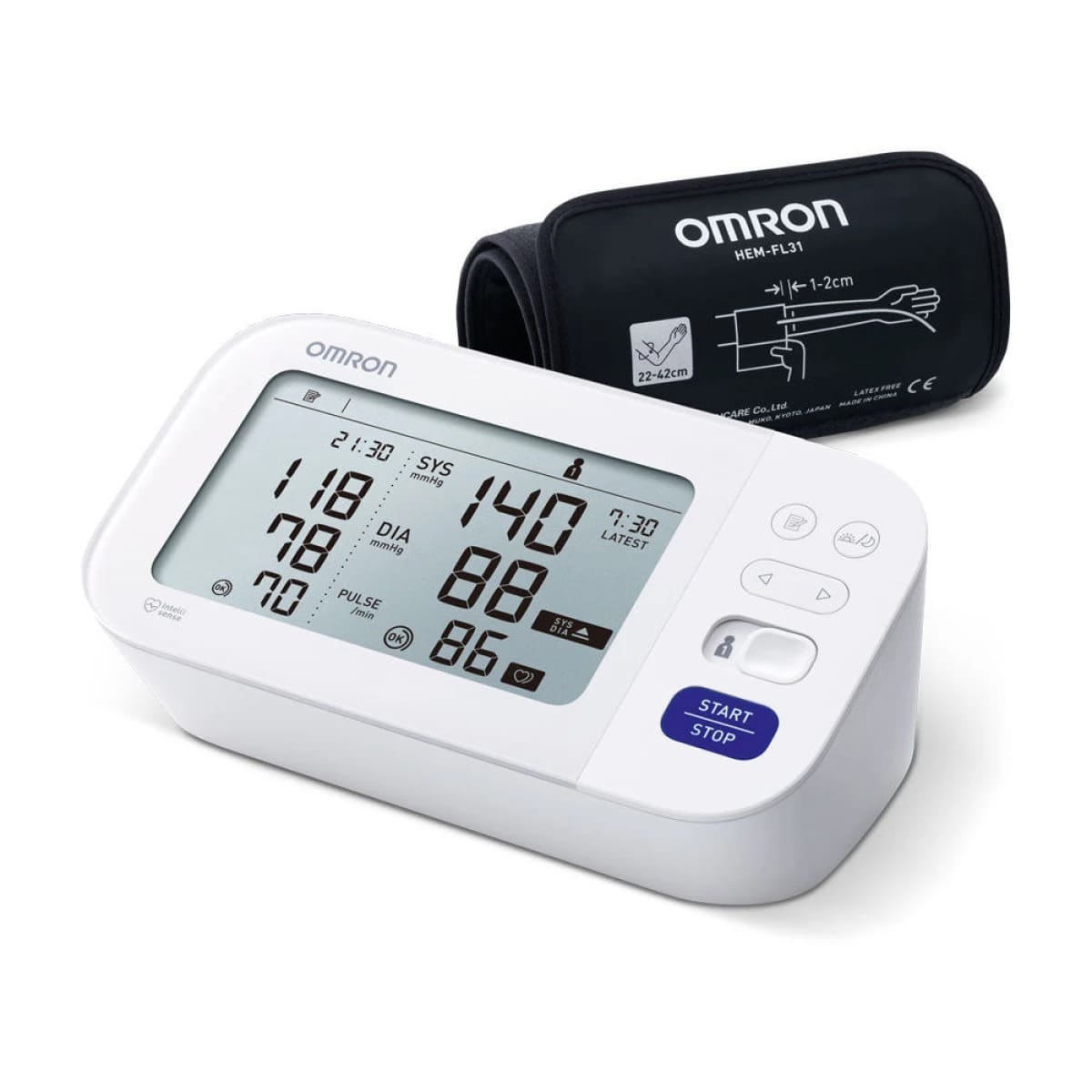 Fiche technique de l'Omron M6 Comfort