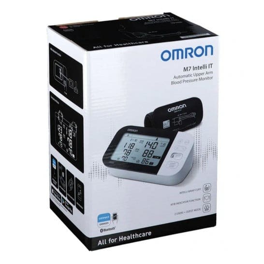 Tensiomètre Bras Omron M7 Intelli IT - packaging
