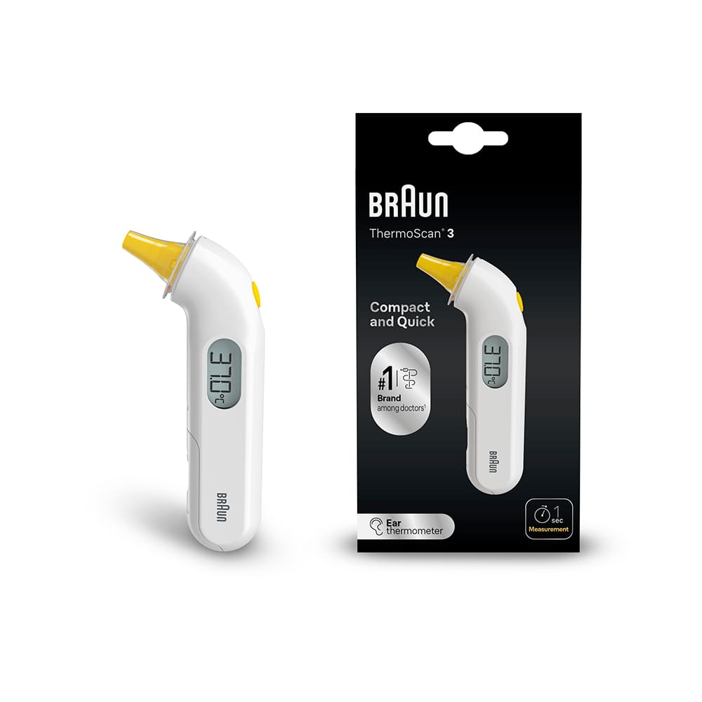 Thermomètre Braun ThermoScan 3 - packaging