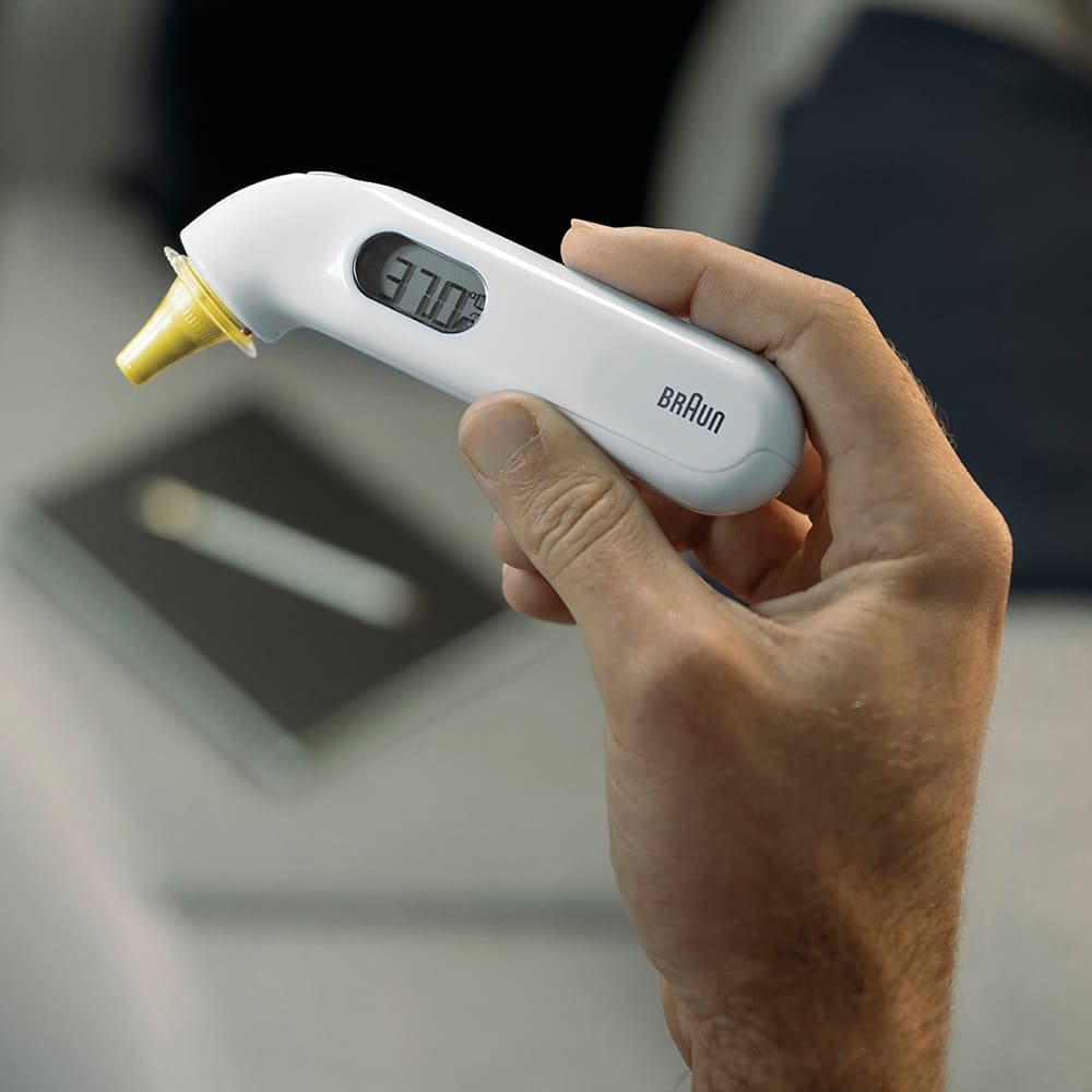 Thermomètre Braun ThermoScan 3 - ecran