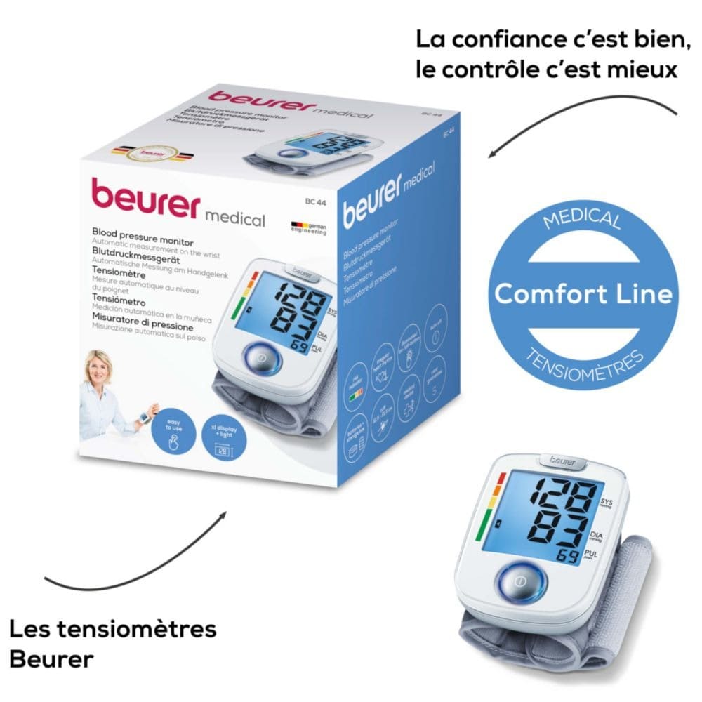 Tensiomètre poignet Beurer BC44 - packaging