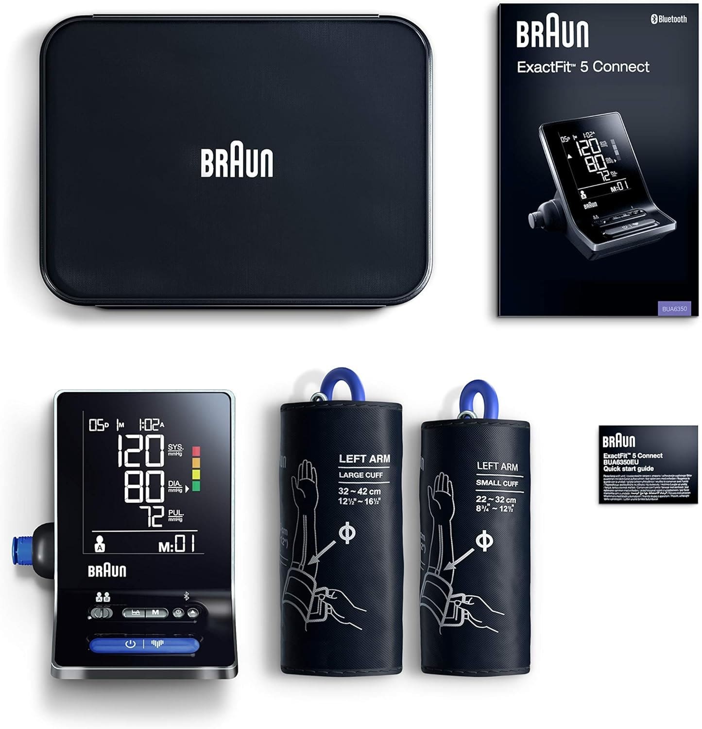 Tensiomètre bras Braun ExactFit 5 Connect - packaging