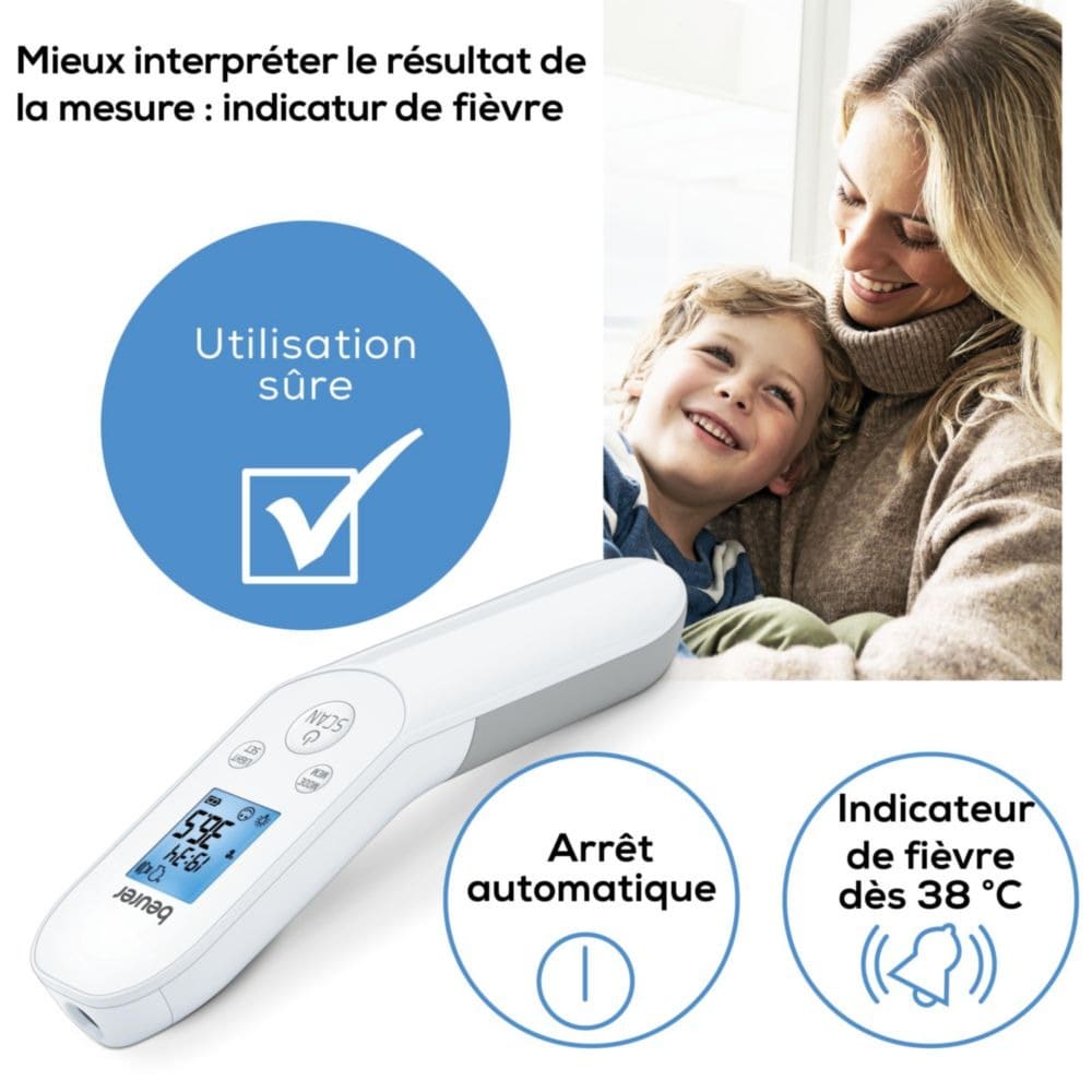 Thermomètre Beurer FT85 - detection de fievre