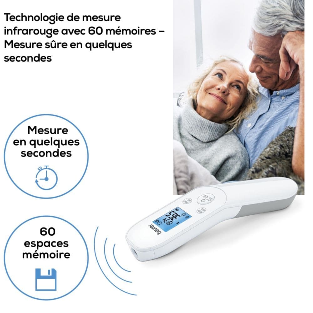 Thermomètre Beurer FT85 - memoire