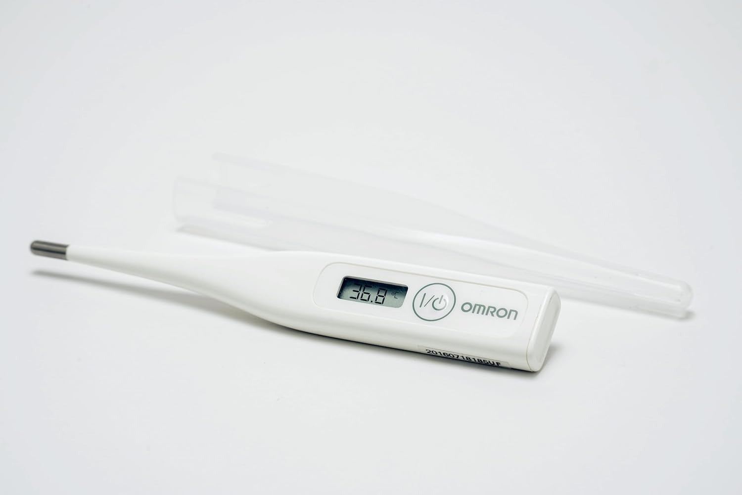 Thermomètre Omron Eco Temp Basic - mise en situation