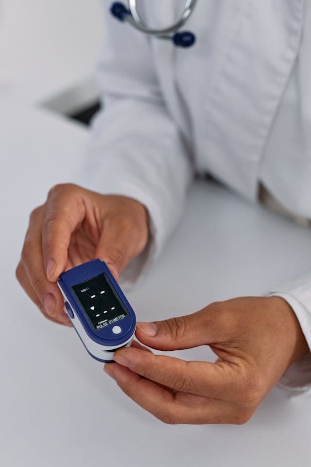 L'oxymètre dans la routine de soins