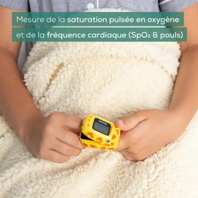 Oxymetre Beurer PO 13 Kids mesure saturation oxygene enfant