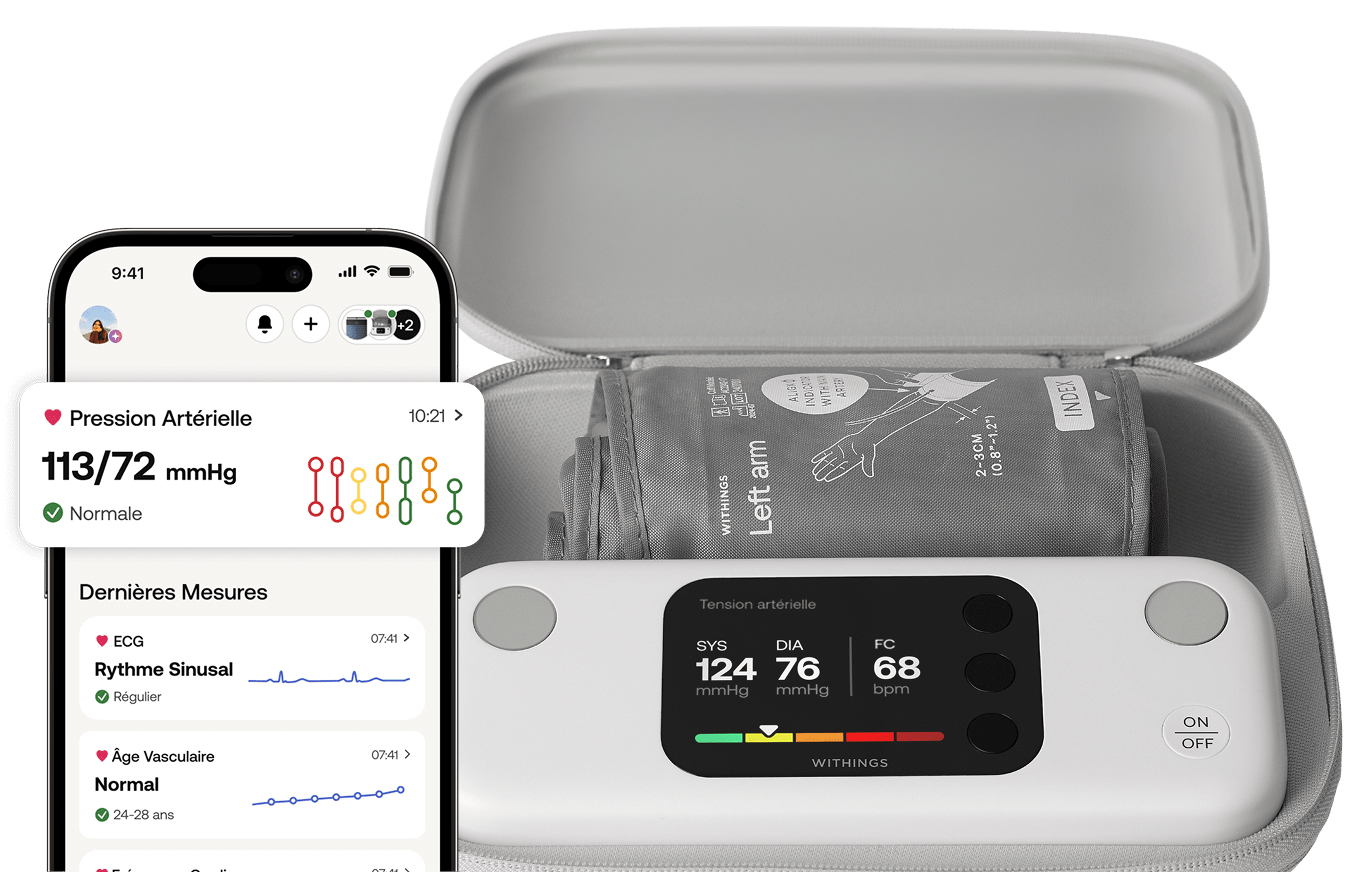 Tensiomètre Withings BPM Core avec ECG