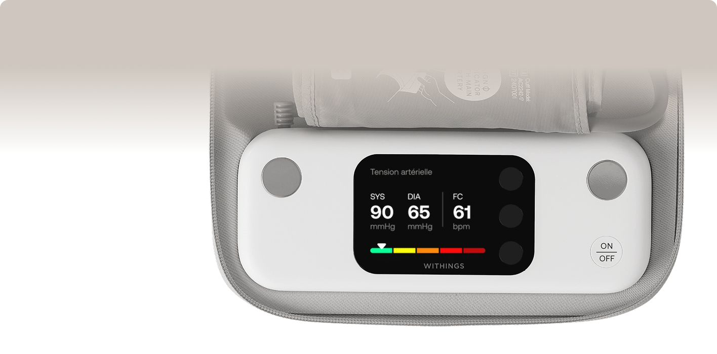 Tensiomètre Withings BPM Vision écran couleur