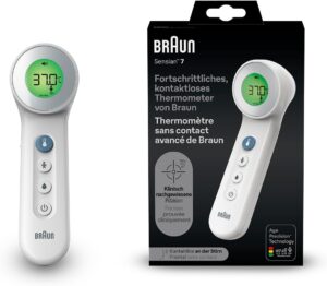Thermomètre frontal sans contact Braun Sensian 7